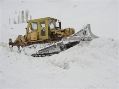 Malatya da Kar Nedeniyle 42 Köy Yolu Kapalı