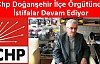 Chp Dogansehir  de Bir İstifa Daha  