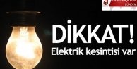 Doğanşehir 'de Elektrik Kesintisi